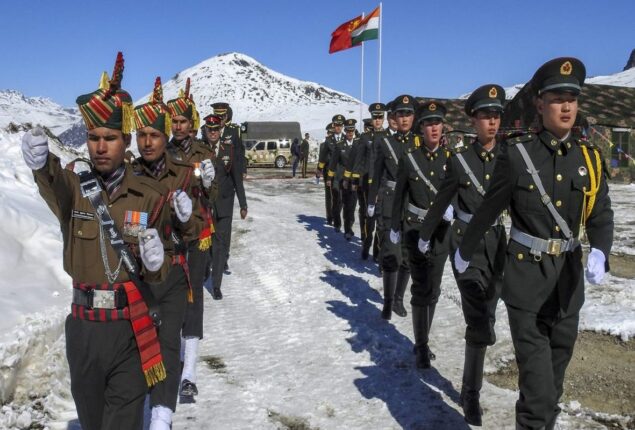 Indian,Chinese troops disengage from Gogra-Hotsprings border
