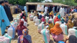 Ten flood victims injured during firing at ration distribution in Kandhkot