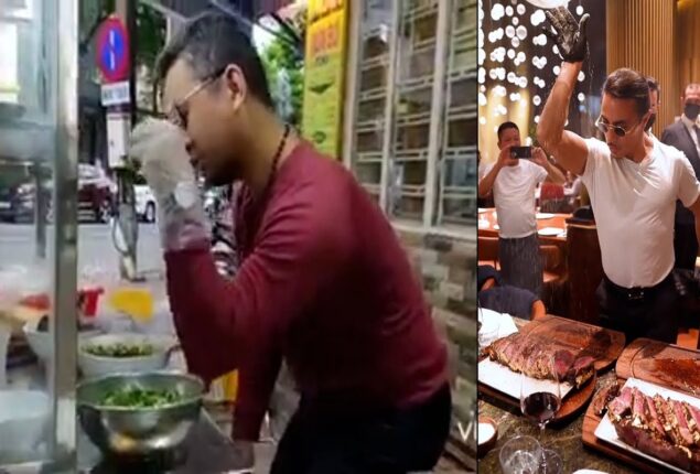 Viral Vietnamese salt bae arrested for mocking minister