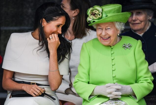 Queen Elizabeth is “threatened” by Meghan Markle with a “vault of skeletons.”