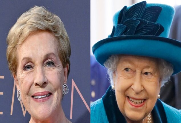 Julie Andrews, star of Princess Diaries, honors Queen Elizabeth II