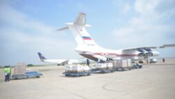Russia, Greece send first flights with flood relief items