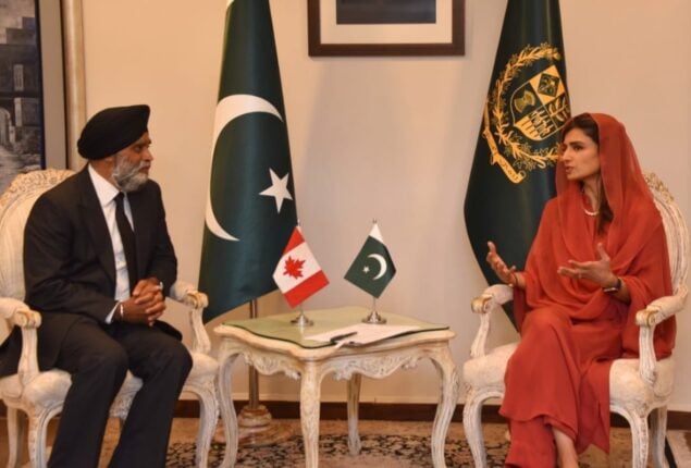 Canadian minister expresses support for dealing with floods