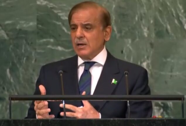 Pakistan paying dual cost of climate injustice, global inaction: PM tells UNGA