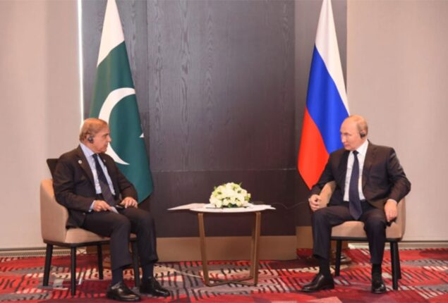 PM Shehbaz, Russian president discuss bilateral relations