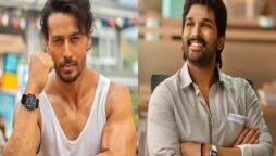 Tiger Shroff calls Allu Arjun his “favourite South actor.”