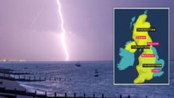 UK: Yellow weather warning is issued for thunderstorms