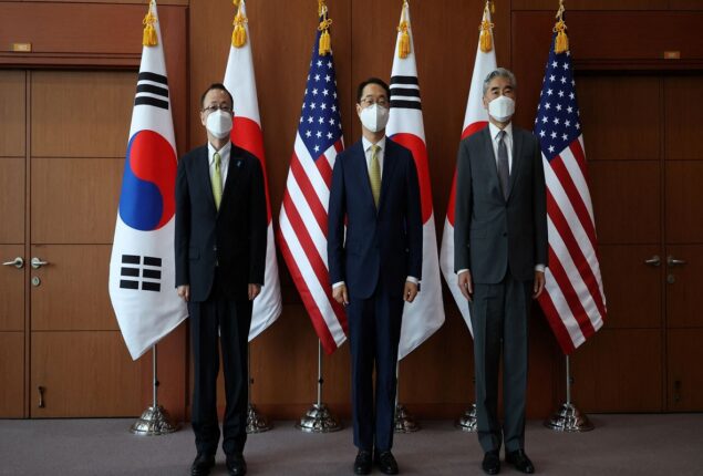 US, Japan, and S Korea warn retaliation if North Korea conducts a nuclear test