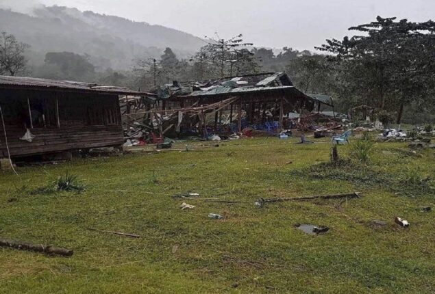 80 people die as a result of airstrikes in Kachin, Myanmar