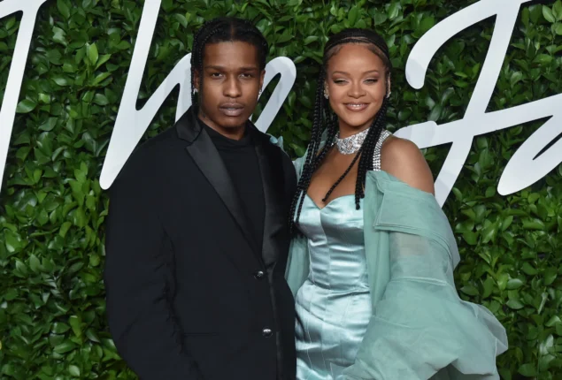 ASAP Rock helps Rihanna prepare for the Super Bowl