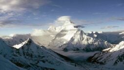 Efforts to locate avalanche survivors in the Indian Himalayas are hampered by snow