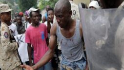 Haitians demonstrate against the government’s request for foreign troops