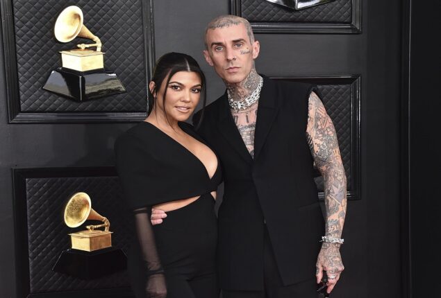 Kourtney Kardashian celebrates first anniversary of Travis Barker’s lovely proposal
