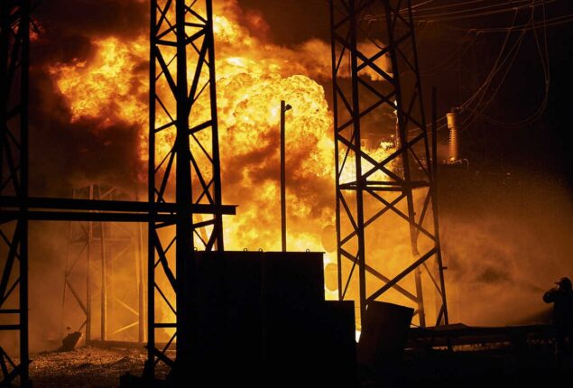 Russian assaults cause power disruptions in Ukrainian regions