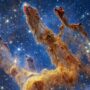 Famous Pillars of Creation are captured by the James Webb Telescope