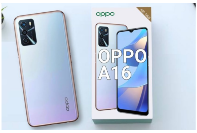 Oppo A16 price in Pakistan and specifications