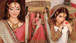 Alizeh Shah sight to be hold in her latest bridal shoot