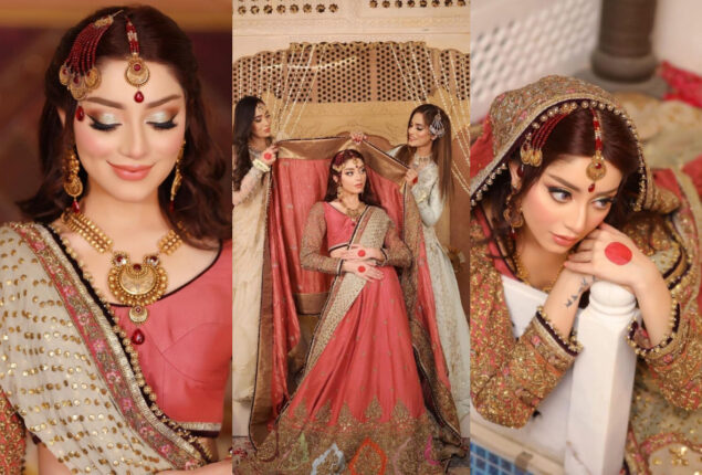 Alizeh Shah sight to be hold in her latest bridal shoot
