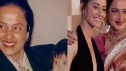 Ananya Panday share childhood pic with Rekha, wish her birthday