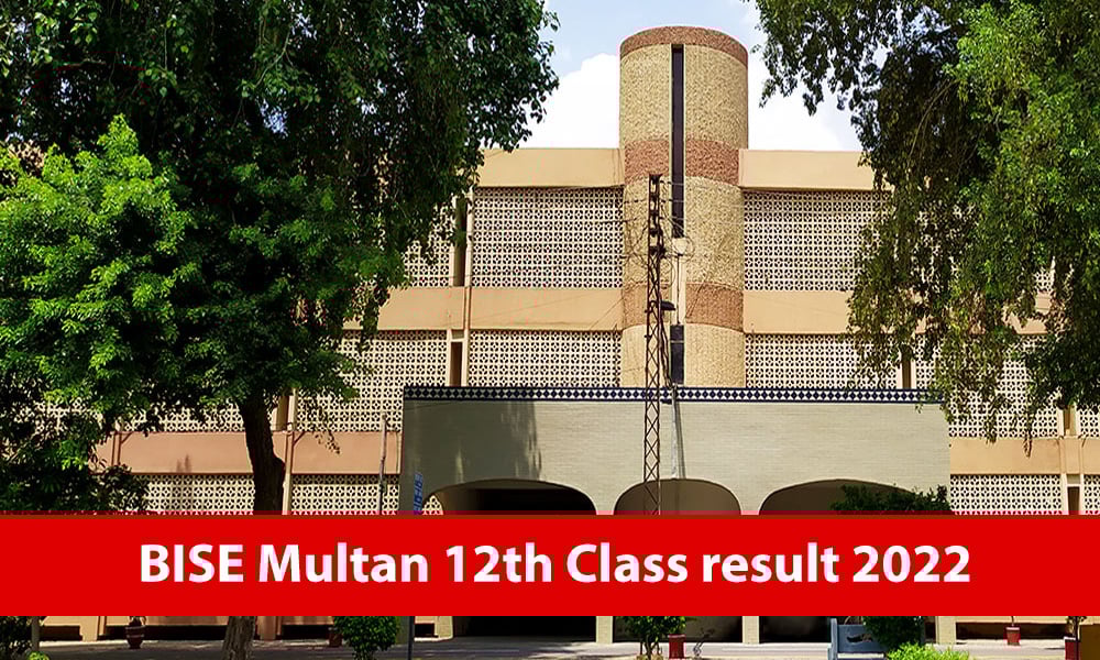 BISE Multan 12th Class result 2022