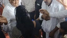 BJP Minister slaps woman who approached for help in Karnataka
