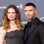 Adam Levine’s wife Behati Prinsloo supported him at first Maroon 5 concert amid cheating accusations
