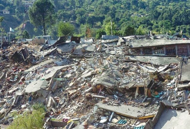 17 years to the devastating earthquake in Azad Kashmir