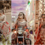 Rabeeca Khan strikes a cool bridal poses