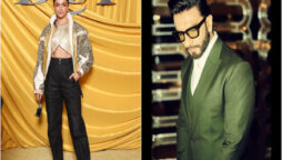 Deepika Padukone embraces glam in Louis Vuitton crop top and blazer in Paris