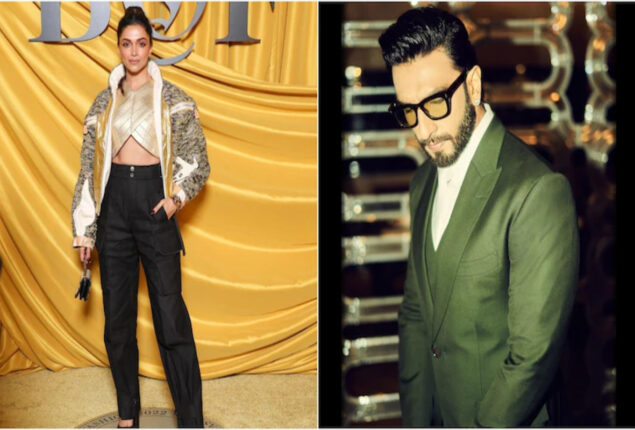 Deepika Padukone embraces glam in Louis Vuitton crop top and blazer in Paris