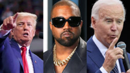 Kanye West praises Donald Trump while criticizing rival Joe Biden