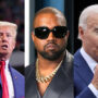 Kanye West praises Donald Trump while criticizing rival Joe Biden