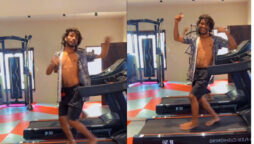 Netizens adore treadmill dancer's "Bole Chudiyan" performance