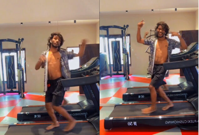 Netizens adore treadmill dancer's "Bole Chudiyan" performance