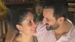 Saif Ali Khan’s annoying question make Kareena Kapoor disturb while playing sitar