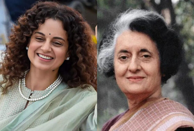 Kangana Ranaut presents her ‘naman’ to Indira Gandhi on anniversary of her death