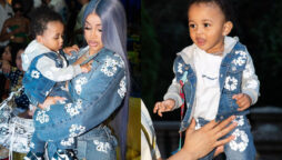 Cardi B posted a heartwarming video of her son Wave’s first words
