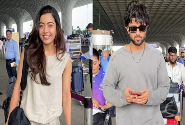 Rashmika Mandanna is on vacation in the Maldives with Vijay Deverakonda