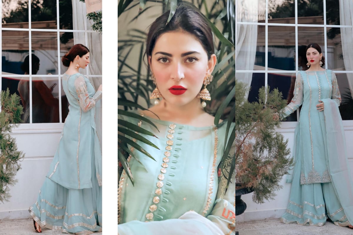 Naimal Khawar looks stunning in ethereal outfit