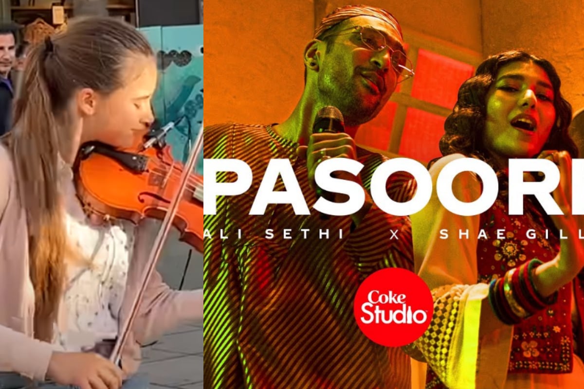 Violinist plays Pasoori