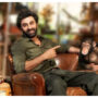 Ranbir Kapoor poses with a chimpanzee in new PICS