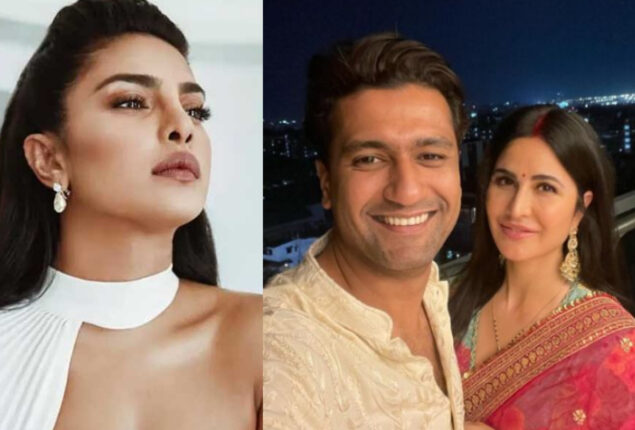 Priyanka Chopra greets Katrina Kaif her first Karwa Chauth with Vicky Kaushal