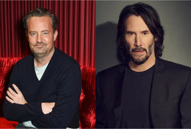 Matthew Perry apologizes to Keanu Reeves for memoir diss