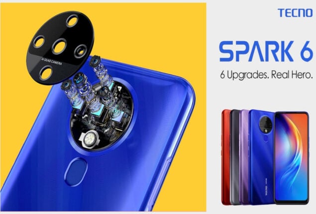 Tecno Spark 6 price in Pakistan