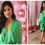 Katrina Kaif looks stunning in full Sergio Hudson green ensemble