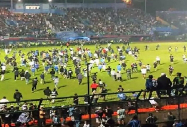 Indonesia may demolish football stadium where stampede took over 130 lives