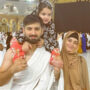 Aiman Khan shares adorbale family portraits from the Holy Kaabah