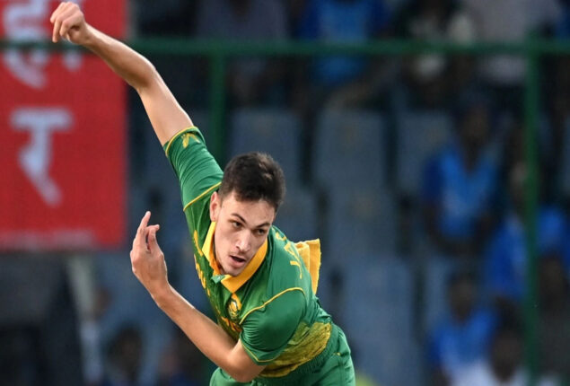 Marco Jansen replaces Pretorius in South Africa T20 World Cup squad