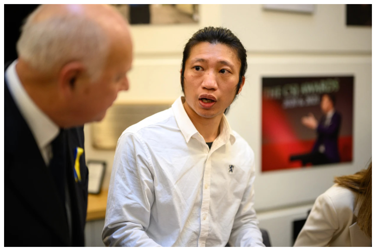 Protester Bob Chan says he was dragged into Chinese consulate
