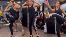 WATCH: Ayesha Omar shares her latest workout video